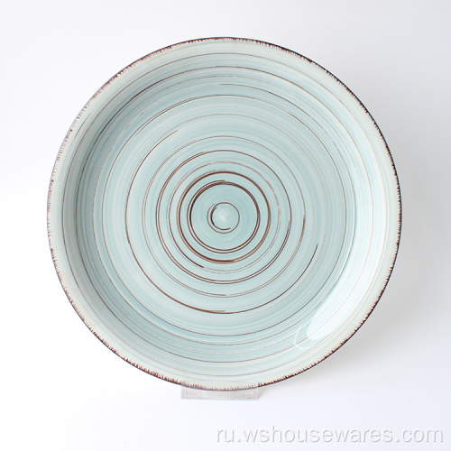 Оптовая продажа новой дизайнерской посуды набор ручной росписью